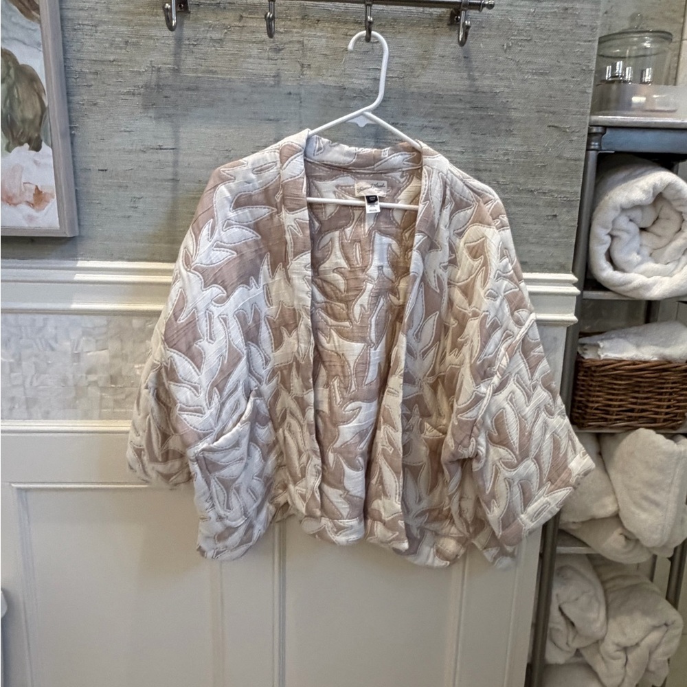 Os One Size Universal Thread Quilted Botanical Ki… - image 2